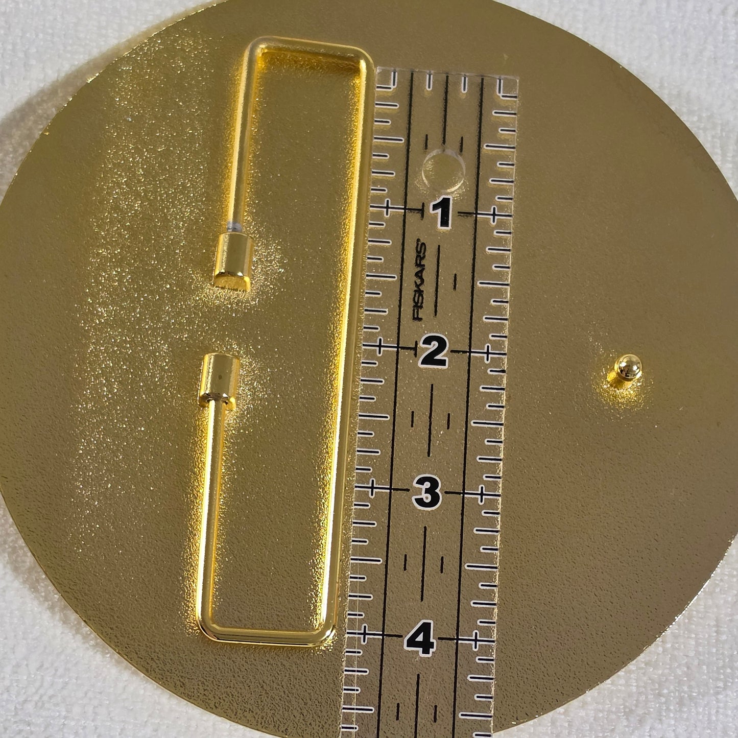 5.5" SC Belt Buckle - Bright Gold
