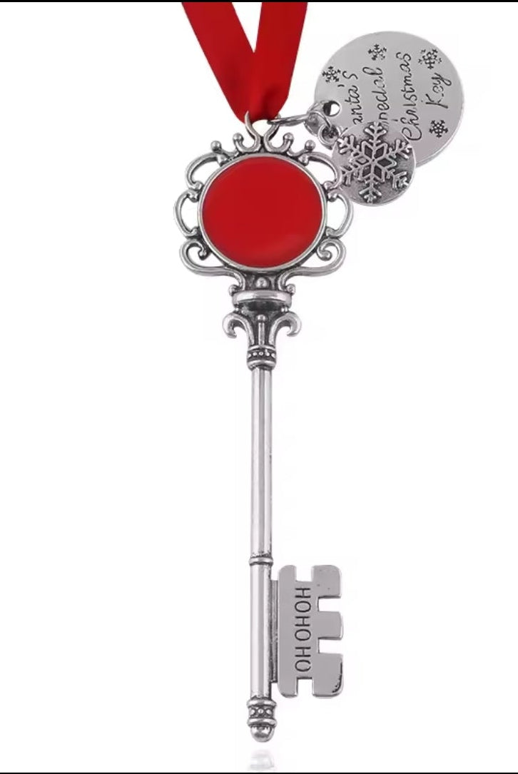 Santa's Special Christmas Key - Red