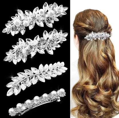 Mrs. Claus Hair Clips Set of 4