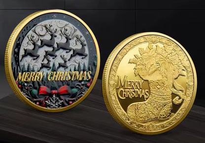 Santa’s Special Collectors Coins - Flying Reindeer