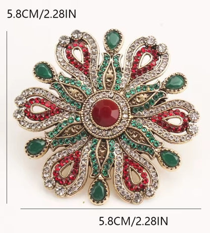 Paisley Snowflake Brooch