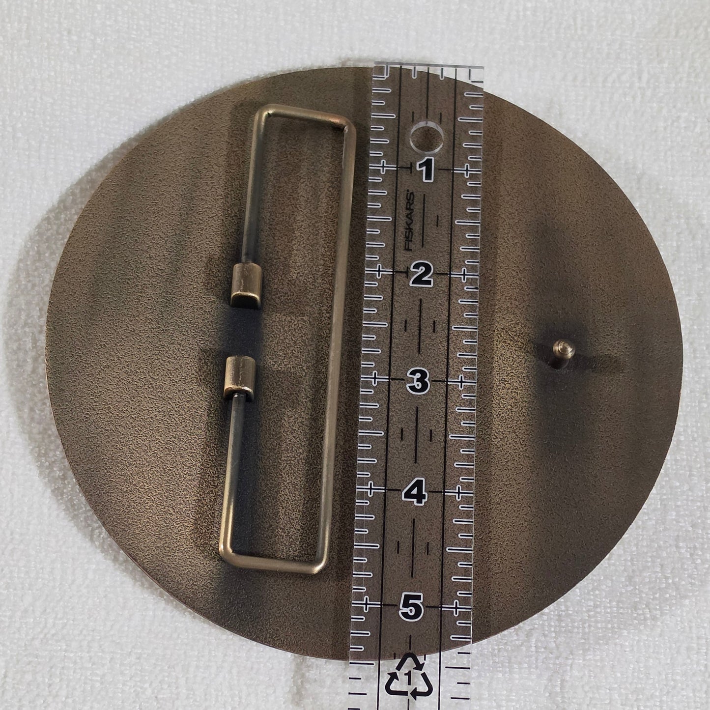 5.5" SC Belt Buckle - Antique Gold