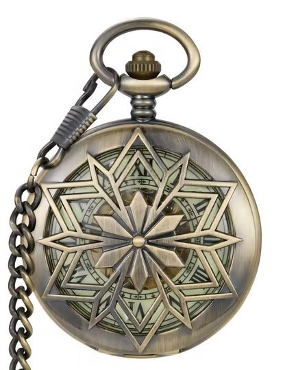 Snowflake Pocket Watches