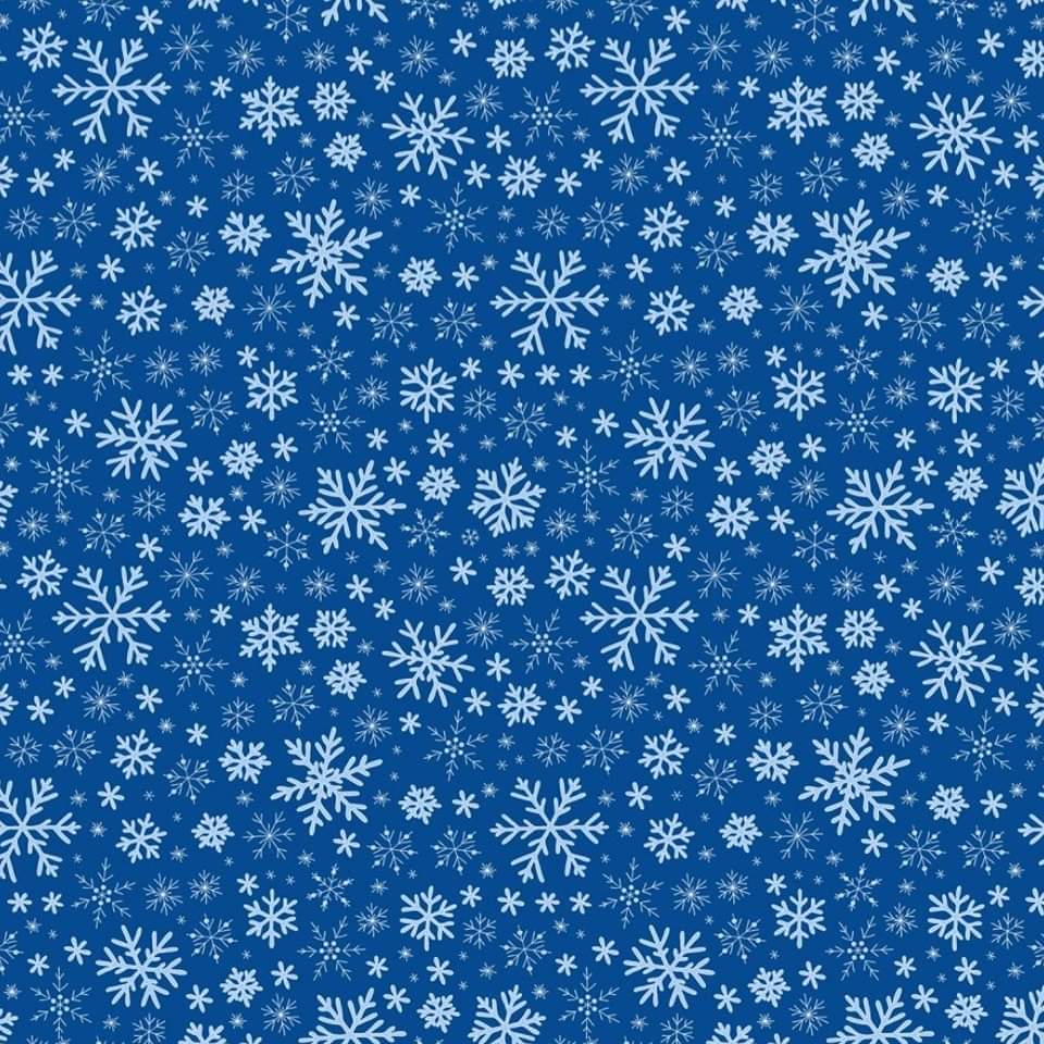 Pre Order Puffy Sleeve Shirt - Light Blue w/ White Snowflakes