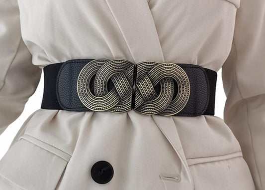 Mrs. Claus stretchy belt