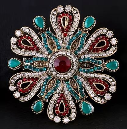 Paisley Snowflake Brooch