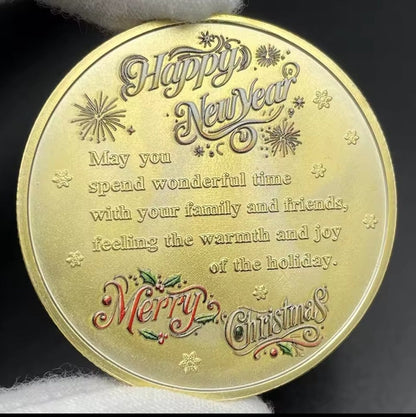 Santa’s Special Collectors Coins - Gold Christmas Tree